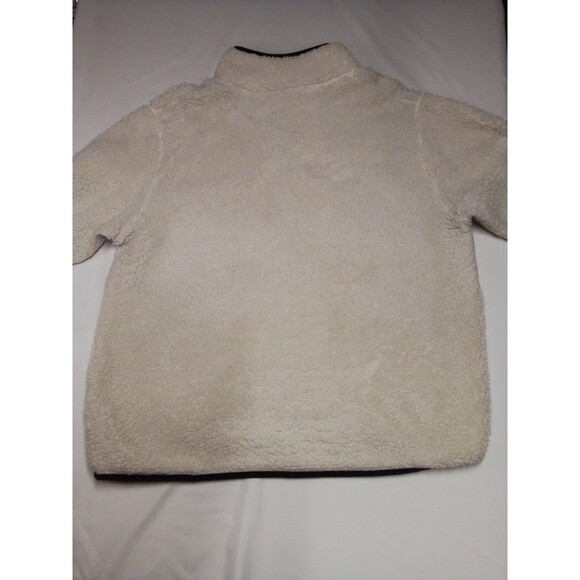 Women's Knights Athletic   White Sherpa Pullover 1/4 Zip Size 16/18 - Picture 10 of 15